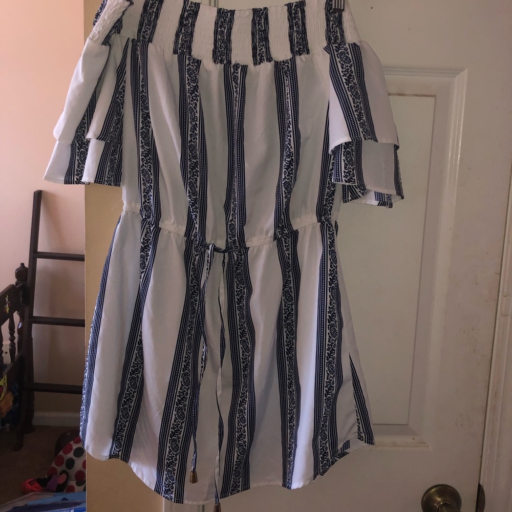 Off the shoulder dress